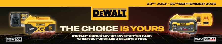 DEWALT - Starter Pack 23 July - 21 Sep 2026
